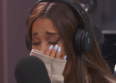 Ariana Grande fond en larmes en interview
