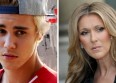 C. Dion et J. Bieber rendent fous des employés
