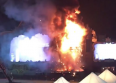 Tomorrowland frappé par un incendie