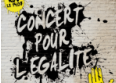 Concert g�ant pour l'association SOS Racisme