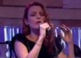 Elodie Fr�g� chante son single dans "C � vous"