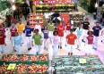 "Mamma Mia" : happening au supermarché !