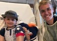 Justin Bieber rend visite à des enfants malades