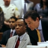 Proc�s "Jackson" � Los Angeles : photos
