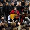 -M- en concert surprise dans le métro à Paris : photos