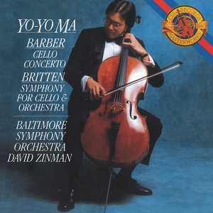 Barber: Cello Concerto; Britten: 