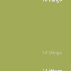 14 Things