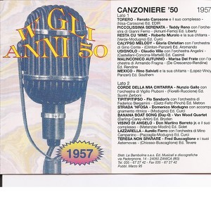 Canzoniere '57 - Canzoni Original