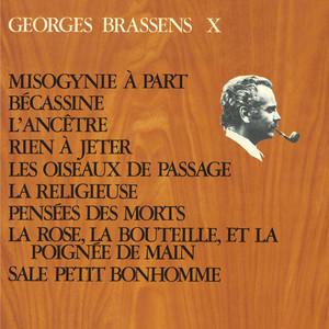 Georges Brassens X (n°12) Misogyn