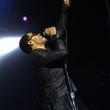 Lenny Kravitz en showcase à New York : photos