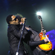 Lenny Kravitz en showcase à New York : photos
