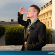 Le chanteur Bono décoré par Aurélie Filippetti : photos