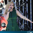 Avril Lavigne sur le plateau d'Extra TV : photos