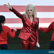 Lady Gaga chante l'hymne national américain au Super Bowl 2016 : photos
