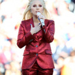 Lady Gaga chante l'hymne national américain au Super Bowl 2016 : photos