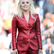 Lady Gaga chante l'hymne national américain au Super Bowl 2016 : photos