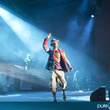 Christophe Maé en concert à Golfe Juan : photos