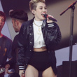  Miley Cyrus et will.i.am au Jimmy Kimmel Show : photos