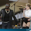  Miley Cyrus et will.i.am au Jimmy Kimmel Show : photos