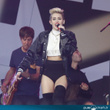  Miley Cyrus et will.i.am au Jimmy Kimmel Show : photos
