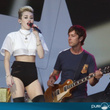  Miley Cyrus et will.i.am au Jimmy Kimmel Show : photos