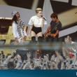  Miley Cyrus et will.i.am au Jimmy Kimmel Show : photos