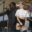  Miley Cyrus et will.i.am au Jimmy Kimmel Show : photos
