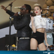  Miley Cyrus et will.i.am au Jimmy Kimmel Show : photos