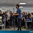 Passenger dans les locaux de Pure Charts : les photos