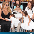 Mariah Carey honorée d'une étoile au Walk of Fame : photos