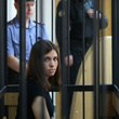Une membre des Pussy Riot en justice : photos