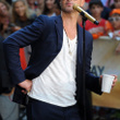 Robin Thicke invité du Today Show à New York : photos