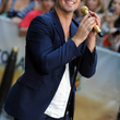 Robin Thicke invité du Today Show à New York : photos