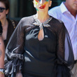 Lady Gaga en mode "ARTPOP" dans les studios de E! News : photos