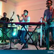 Electric Guest a réveillé les spectateurs du "Fructis Sensations Live" : photos