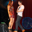 Mel C et Matt Cardle : un baiser sur scène à Londres : photos