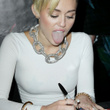 Miley Cyrus lance "Bangerz" à New York : photos