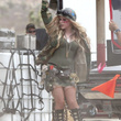 Avril Lavigne sur le tournage de "Rock N Roll" : photos