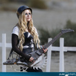 Avril Lavigne sur le tournage de "Rock N Roll" : photos