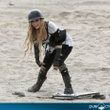 Avril Lavigne sur le tournage de "Rock N Roll" : photos