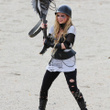 Avril Lavigne sur le tournage de "Rock N Roll" : photos