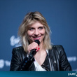 Amandine Bourgeois en conférence de presse en Suède : photos 
