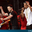 Jay-Z, Justin Timberlake et Rihanna au Yahoo! Wireless Festival 2013 : photos