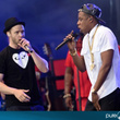 Jay-Z, Justin Timberlake et Rihanna au Yahoo! Wireless Festival 2013 : photos