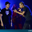 Jay-Z, Justin Timberlake et Rihanna au Yahoo! Wireless Festival 2013 : photos