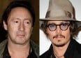 Johnny Depp et Julian Lennon suivent Aerosmith