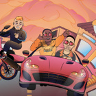 100 Blaze invite Jul et Naps sur "Papier rose"