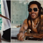 Lenny Kravitz à nu dans son clip "TK421"