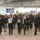 Air France : regardez le flashmob des hôtesses !