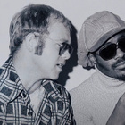 Elton John et Stevie Wonder sur la "Finish Line"